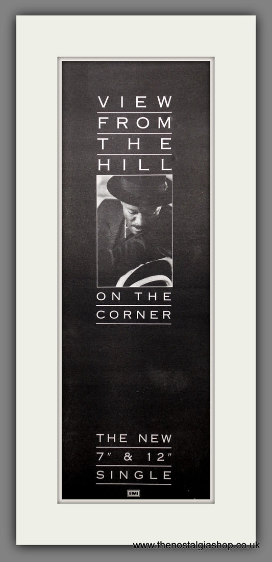 View From The Hill. On The Corner. Vintage Original Advert 1987  (ref AD200425)