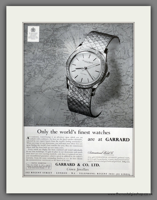 Omega Watches  Original Advert 1961 (ref AD301266)