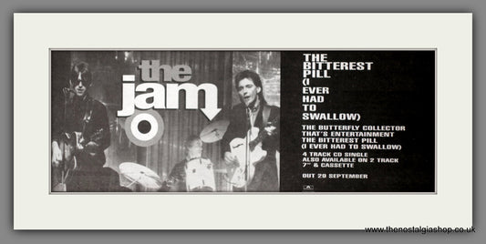 Jam (The) The Bitterest Pill. 1997 Original Advert (ref AD400103)