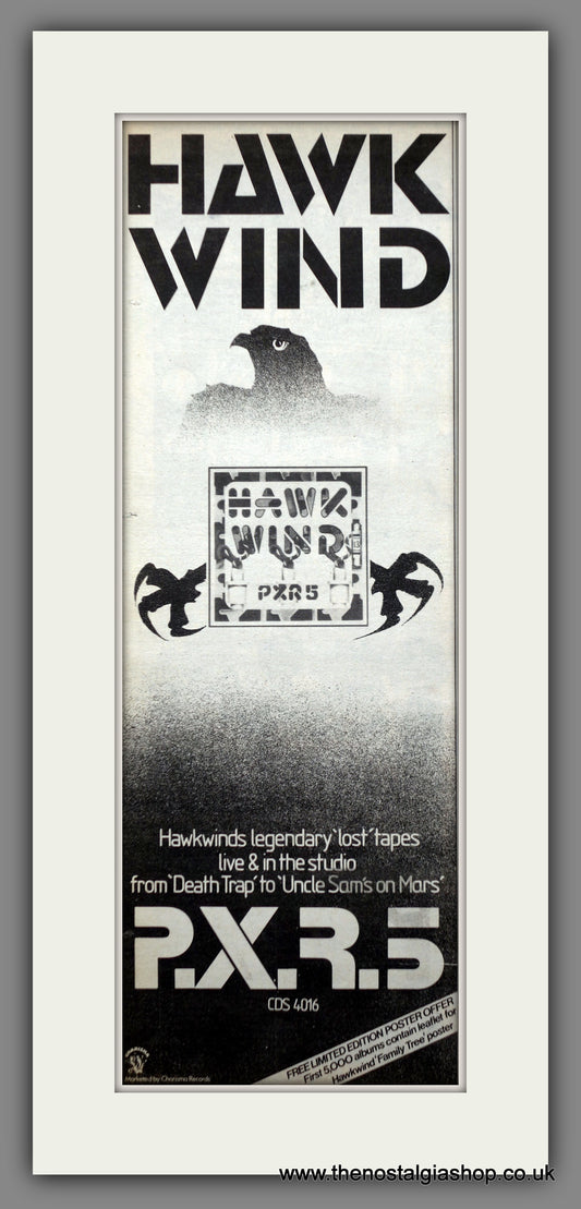 Hawkwind PXR5.  Original Advert 1979 (ref AD200590)