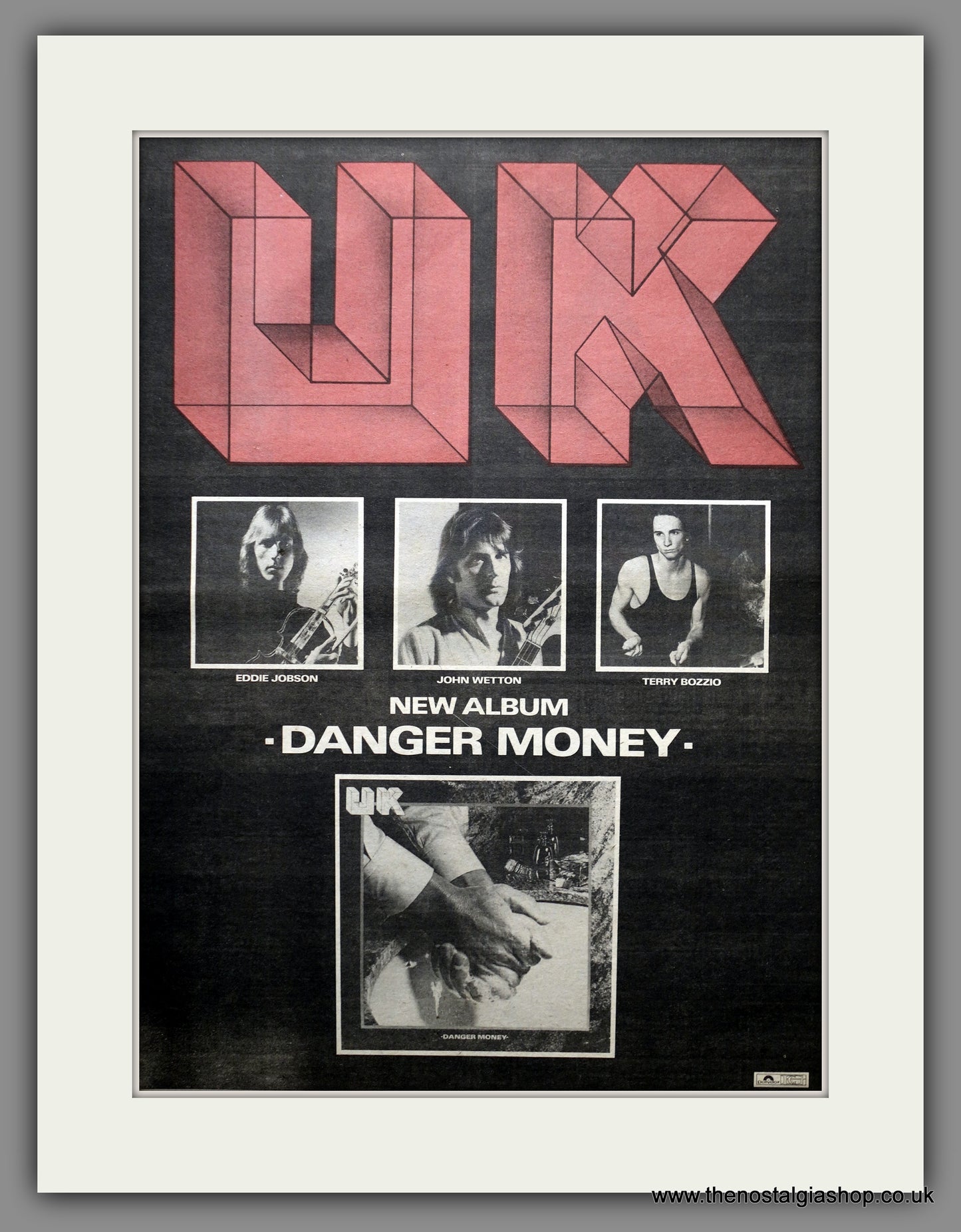 UK Danger Money. Original Advert 1979 (ref AD15465)