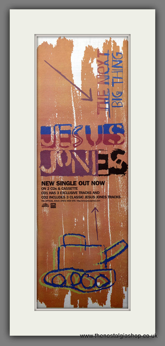 Jesus Jones The Next Big Thing.  Original Advert 1997 (ref AD200687)