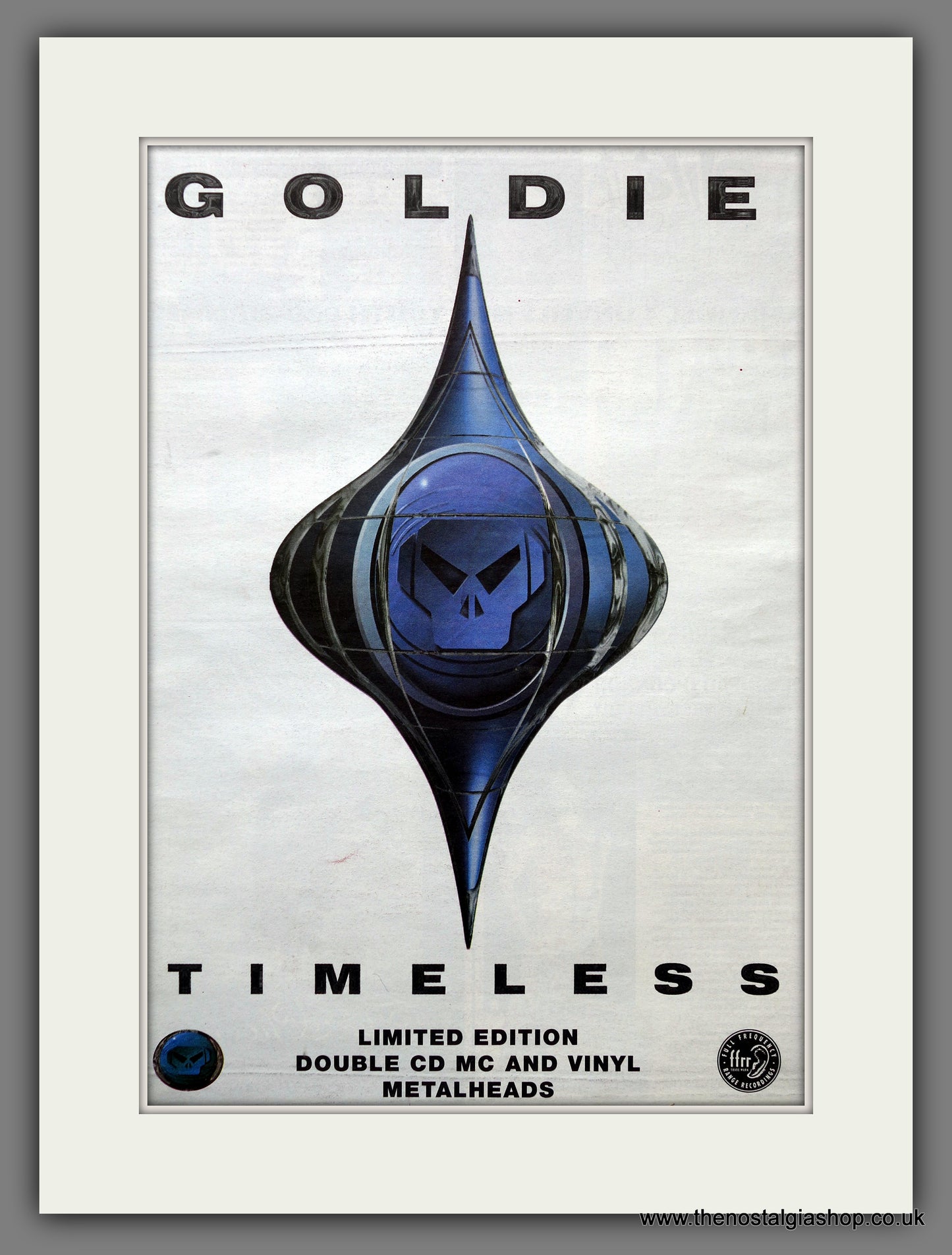 Goldie Timeless. Original Advert 1995 (ref AD15571)