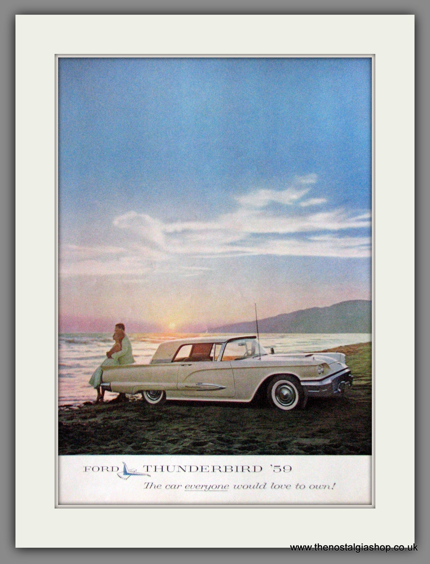 Ford Thunderbird. 1959 Original American Advert (ref AD52130)