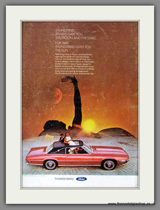 Ford Thunderbird. 1969 Original American Advert (ref AD52136)