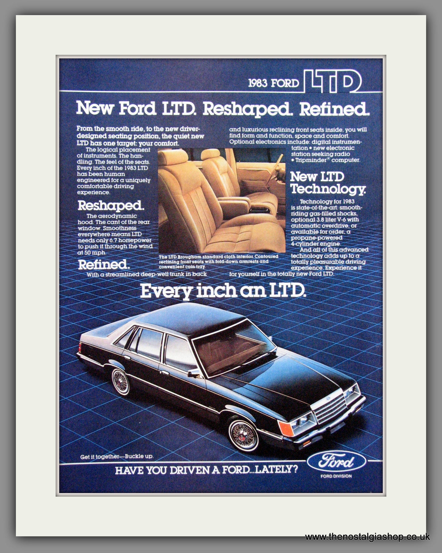 Ford LTD. 1983 Original American Advert (ref AD52155)