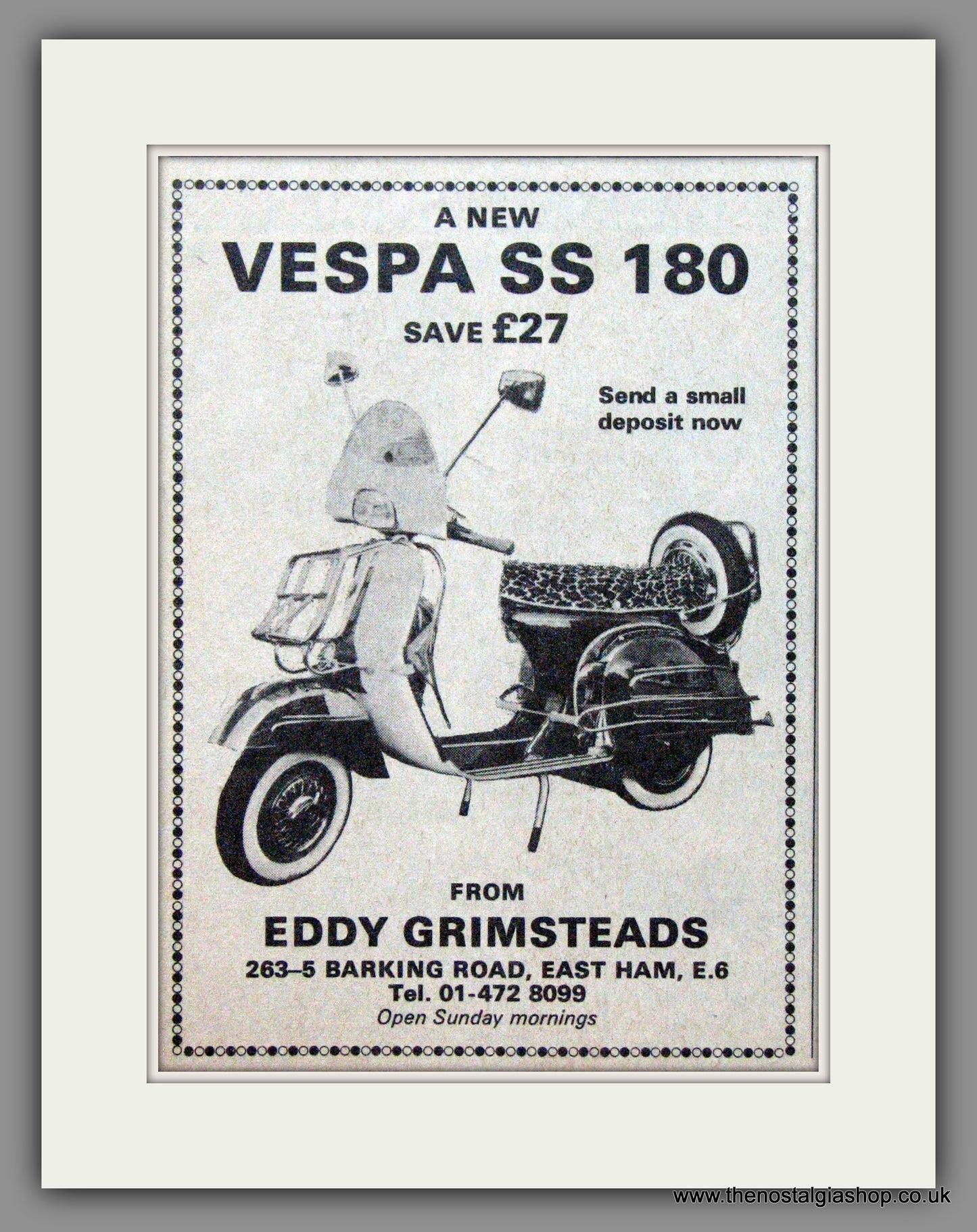 vespa ss180 for sale