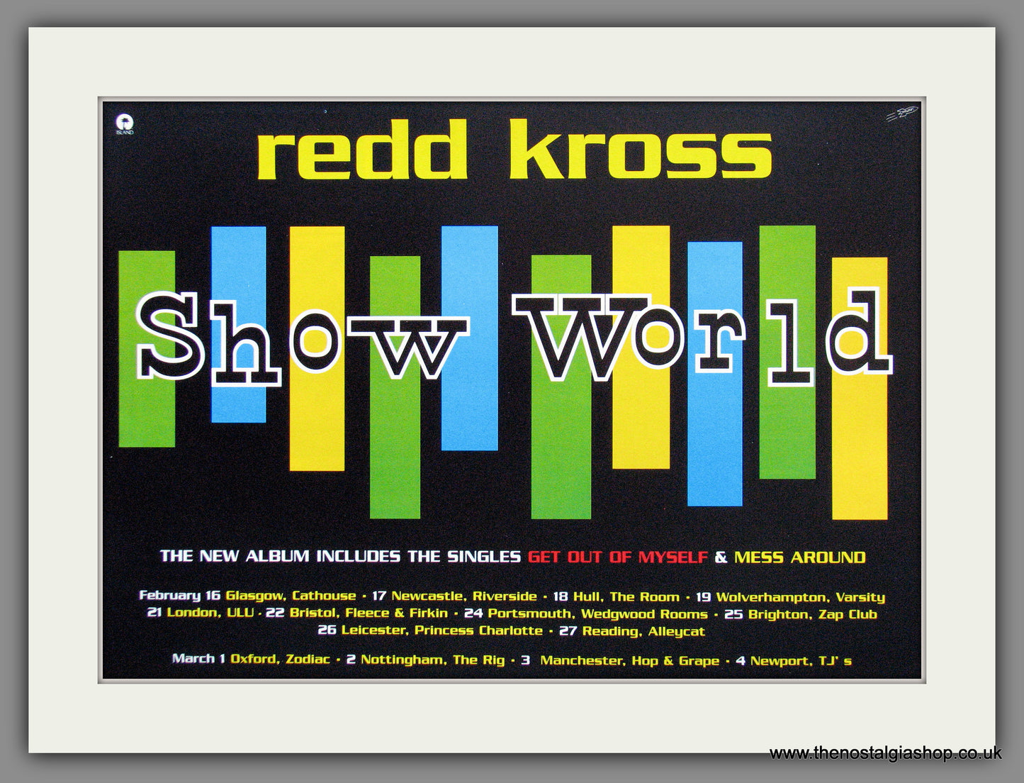 Redd Kross. Show World. 1997 Original Advert (ref AD53776)