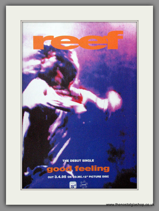 Reef. Good Feeling. 1995 Original Advert (ref AD54411)