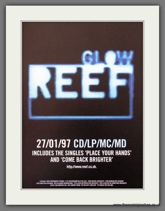 Reef. Glow. 1997 Original Advert (ref AD54415)