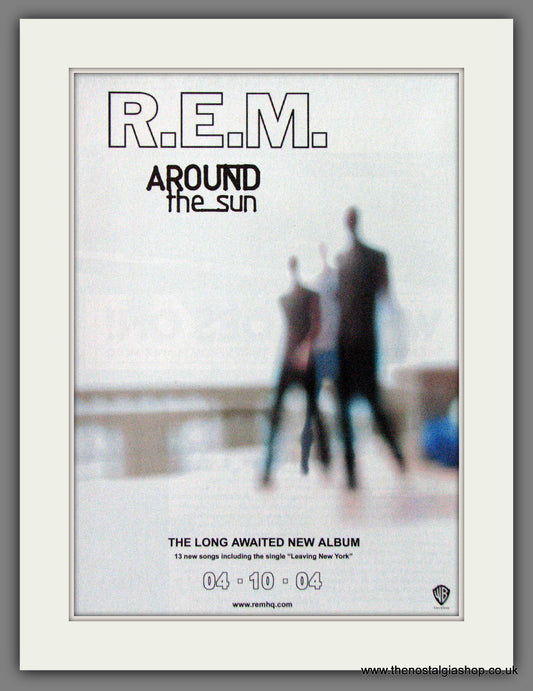 R.E.M. Around The Sun. 2004 Original Advert (ref AD54434)