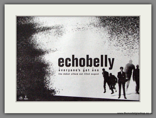 Echobelly. Everyone's Got One. Original Advert 1994 (ref AD52878)