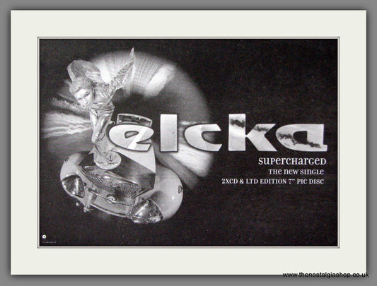 Elcka. Supercharged. Original Advert 1997 (ref AD52882)