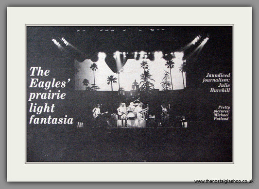 Eagles (The) Prairie Light Fantasia. Original Advert 1977 (ref AD52928)