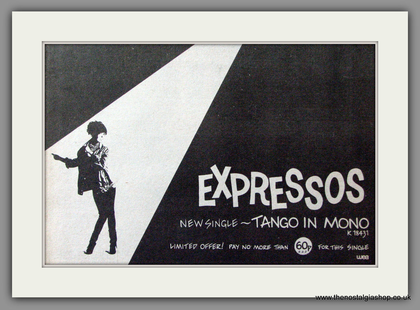 Expressions. Tango In Mono. Original Advert 1981 (ref AD53458)