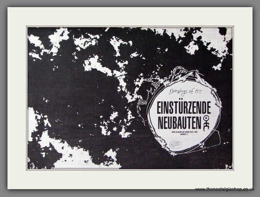 Einsturzende Neubauten. Original Advert 1983 (ref AD53468)