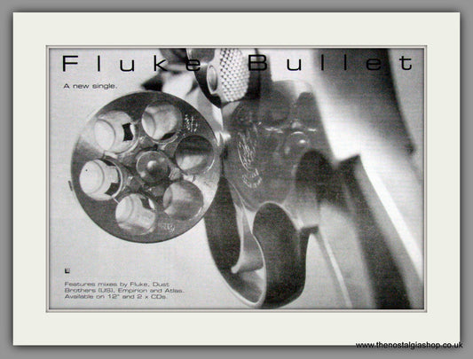 Fluke. Bullet. Original Advert 1995 (ref AD53093)