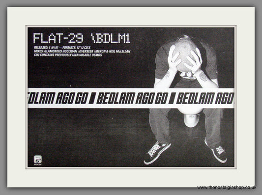 Flat 29, Bedlam Ago Go. 1997 Original Advert (ref AD53191)