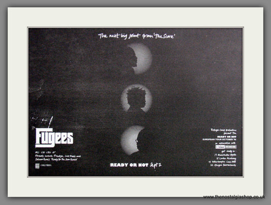 Fugees, Ready Or Not. 1996  Original Advert (ref AD53246)