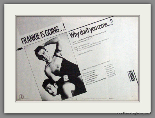 Frankie Goes To Hollywood, Relax. 1983 Original Advert (ref AD53409)