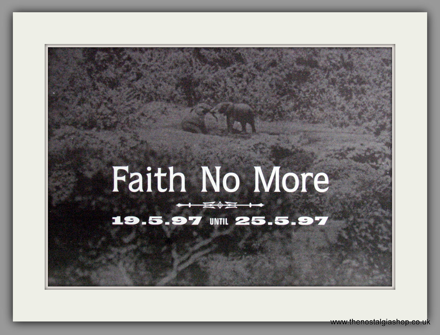 Faith No More. 1997 Original Advert (ref AD53552)