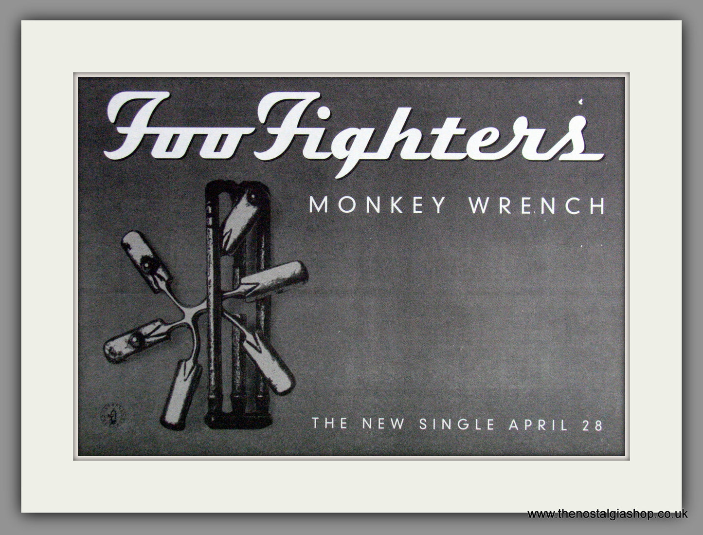 Foo Fighters, Monkey Wrench. 1997 Original Advert (ref AD53560)