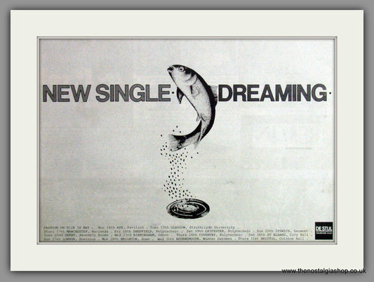 Fashion, Dreaming On Tour. 1984 Original Advert (ref AD53583)