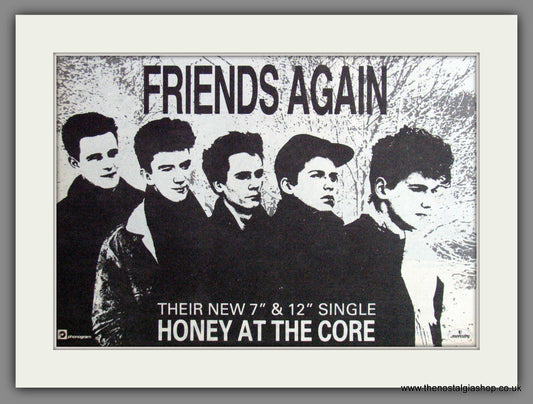 Friends Again, Honey At The Core. 1984 Original Advert (ref AD53586)