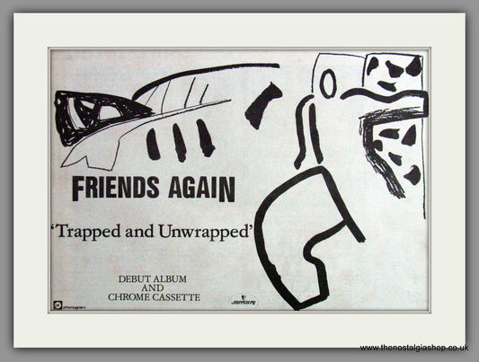 Friends Again, Trapped And Unwrapped. 1984 Original Advert (ref AD53587)