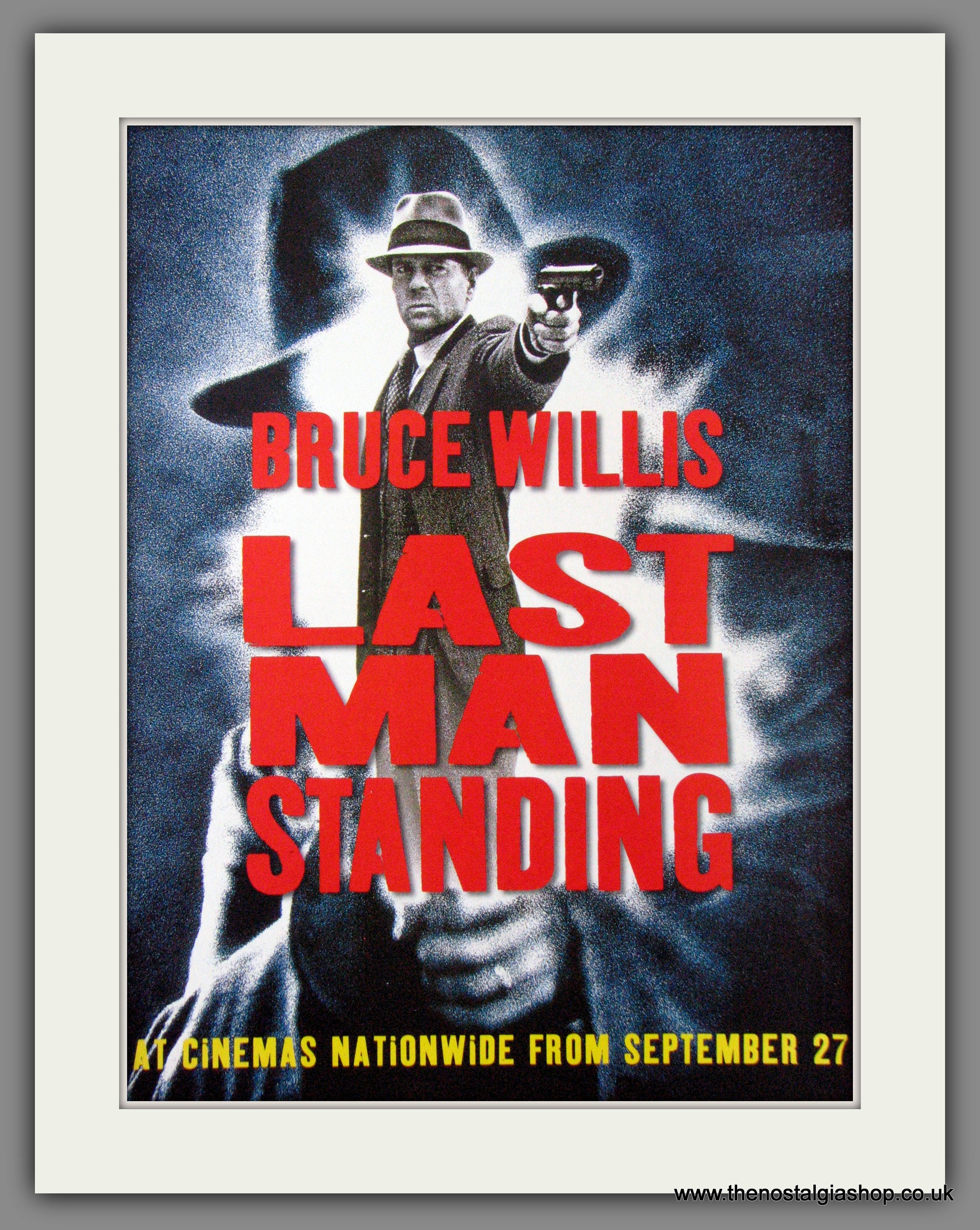 Last Man Standing, Bruce Willis. 1996 Original Advert (ref AD53591 ...