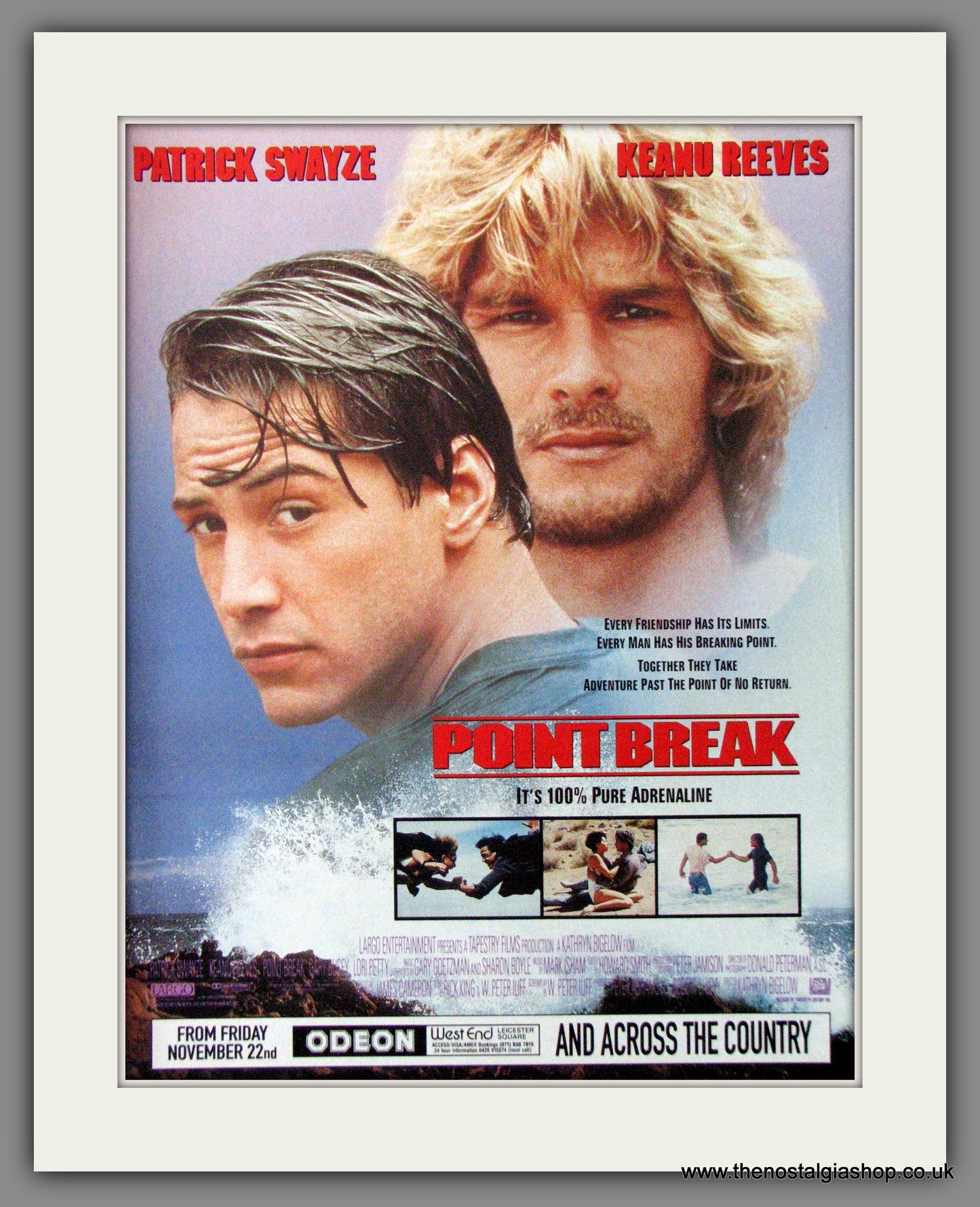 Point Break. 1991 Original Advert (ref AD53805)