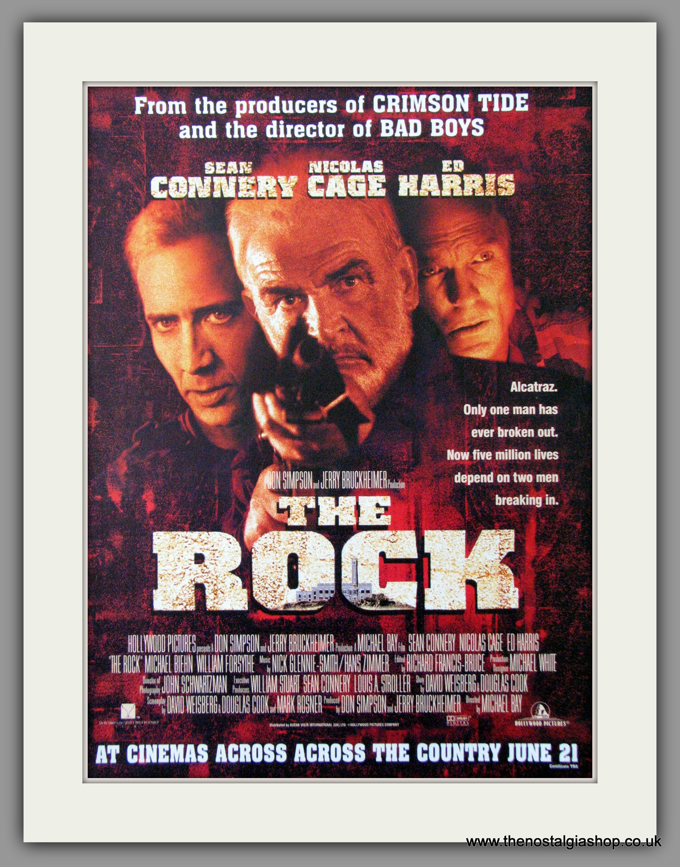 The Rock. 1996 Original Advert (ref AD54027) – The Nostalgia Shop