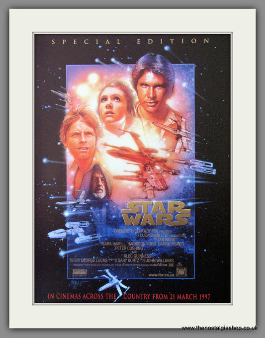 Star Wars Special Edition. 1997 Original Advert (ref AD54082)