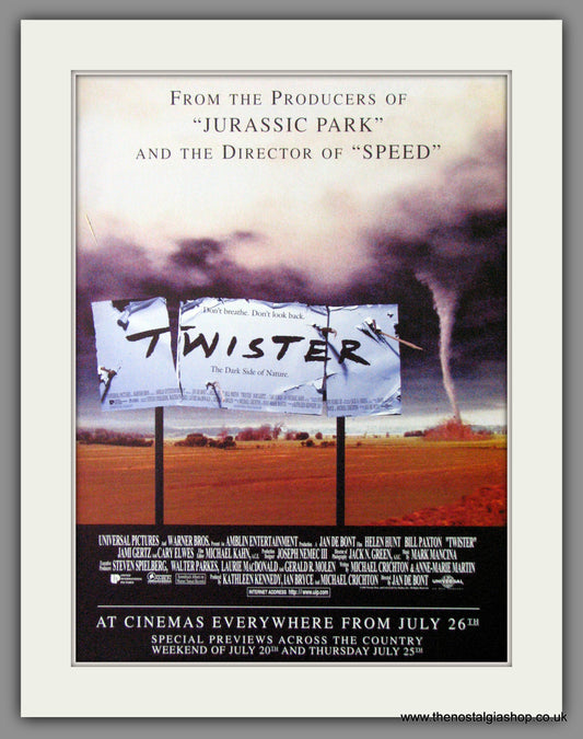 Twister. 1996 Original Advert (ref AD54284)