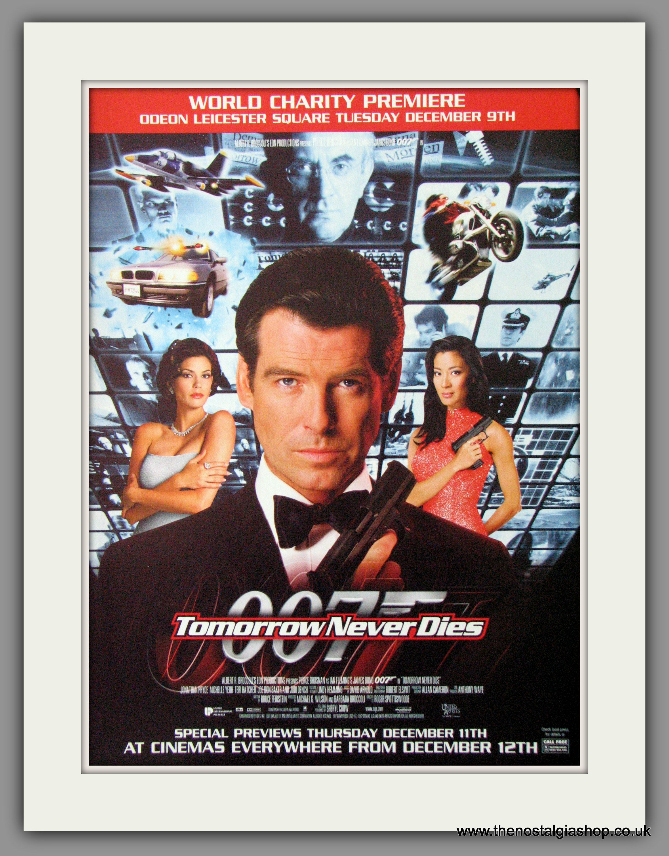 007 Tomorrow Never Dies. 1997 Original Advert (ref AD54286) – The ...