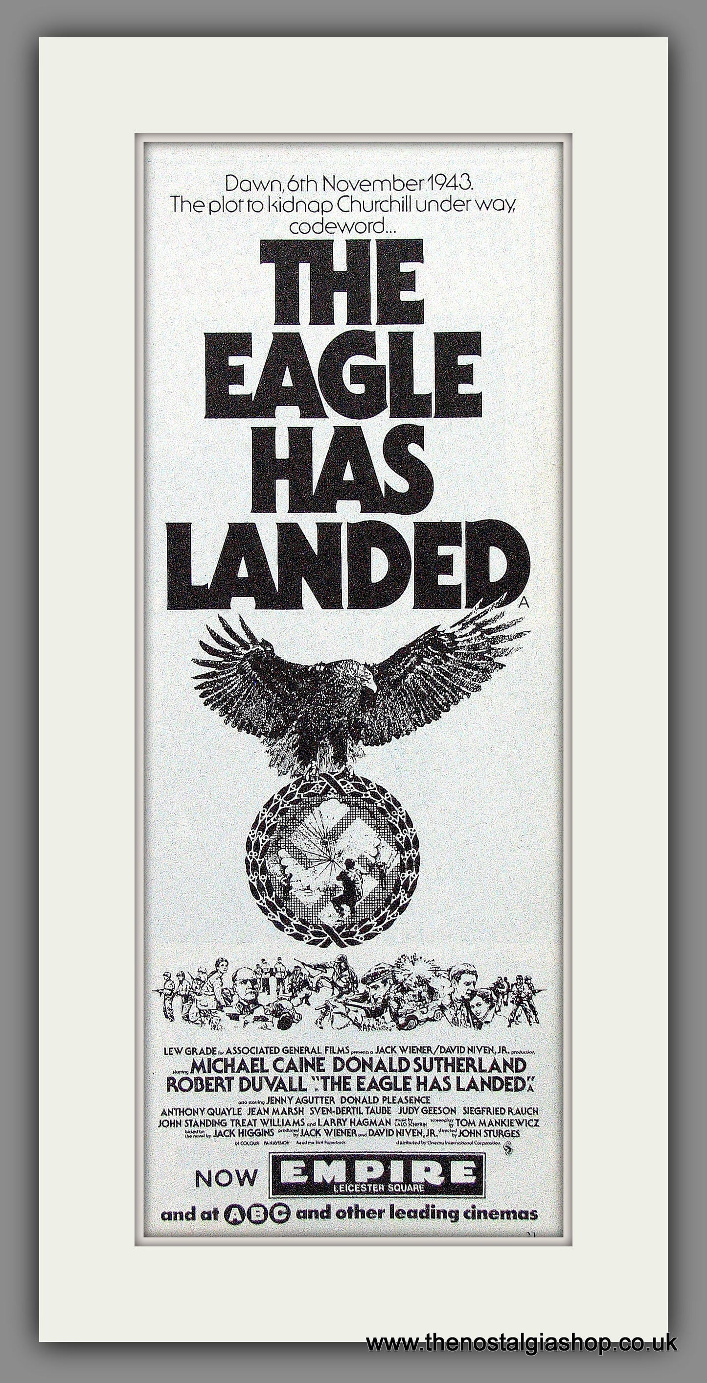 The Eagle Has Landed. Original Advert 1977 (ref AD53577)