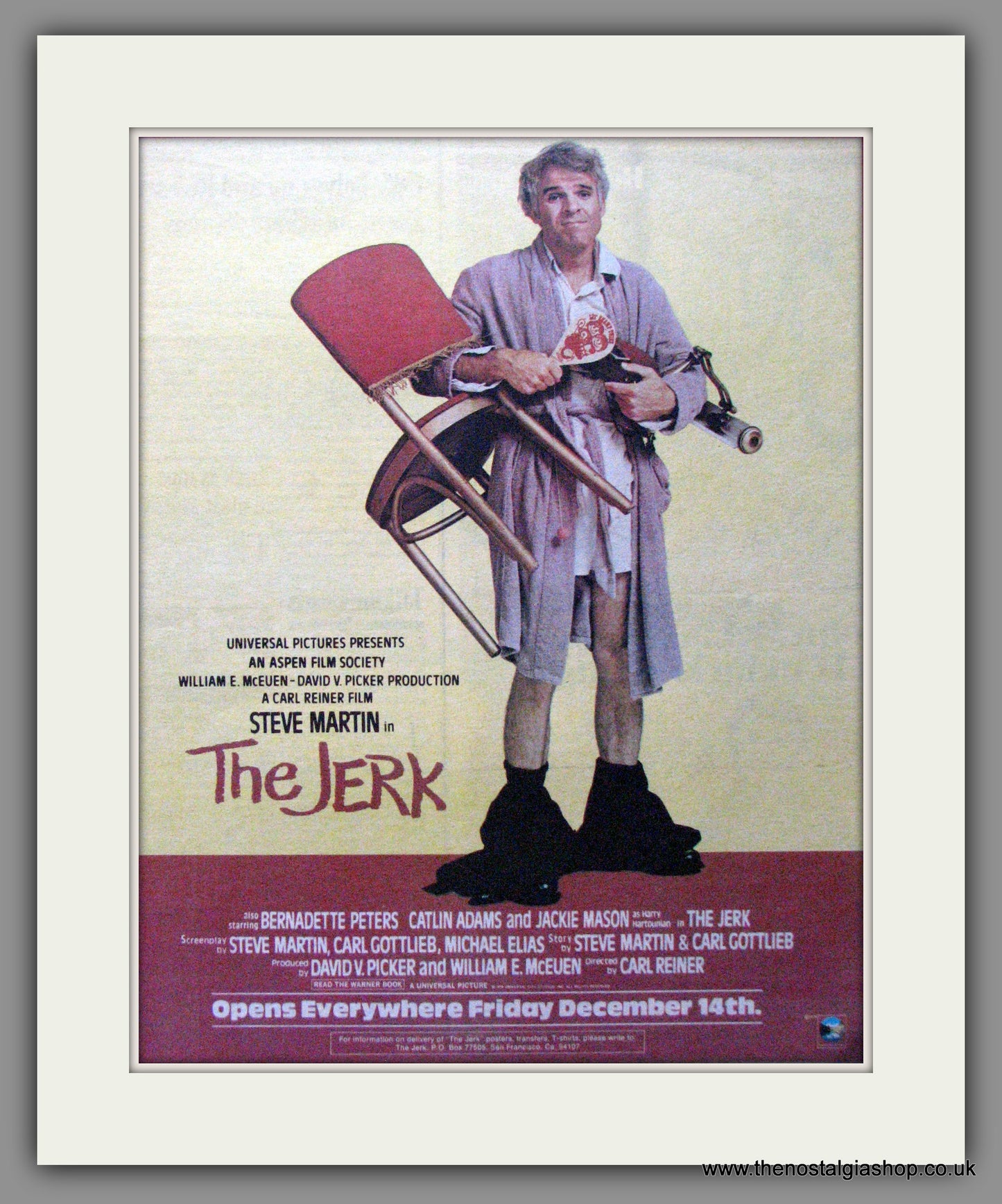 The Jerk. Steve Martin. Original Advert 1979 (ref AD11466)