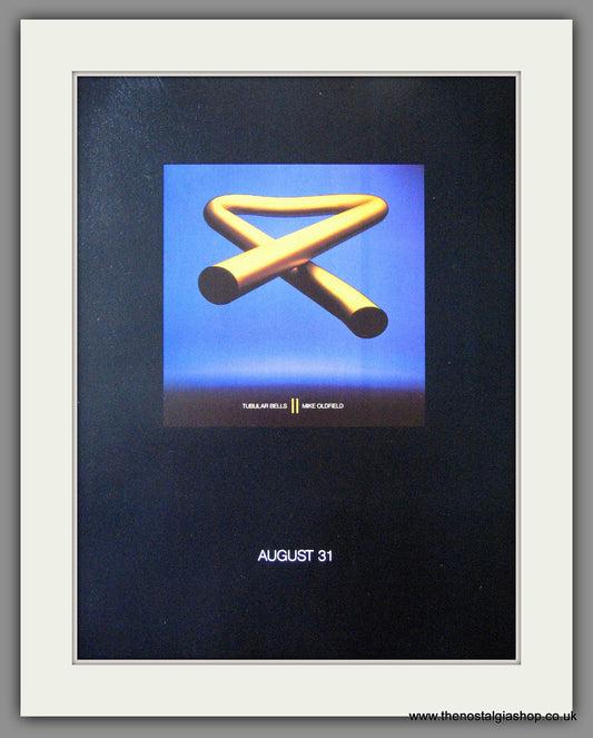 Mike Oldfield. Tubular Bells. 1992 Original Advert (ref AD53977)