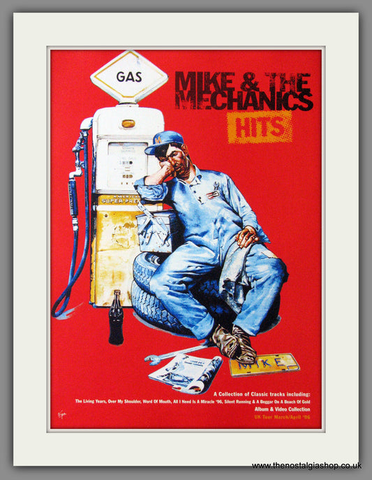 Mike And The Mechanics. Hits. 1996 Original Advert (ref AD53980)