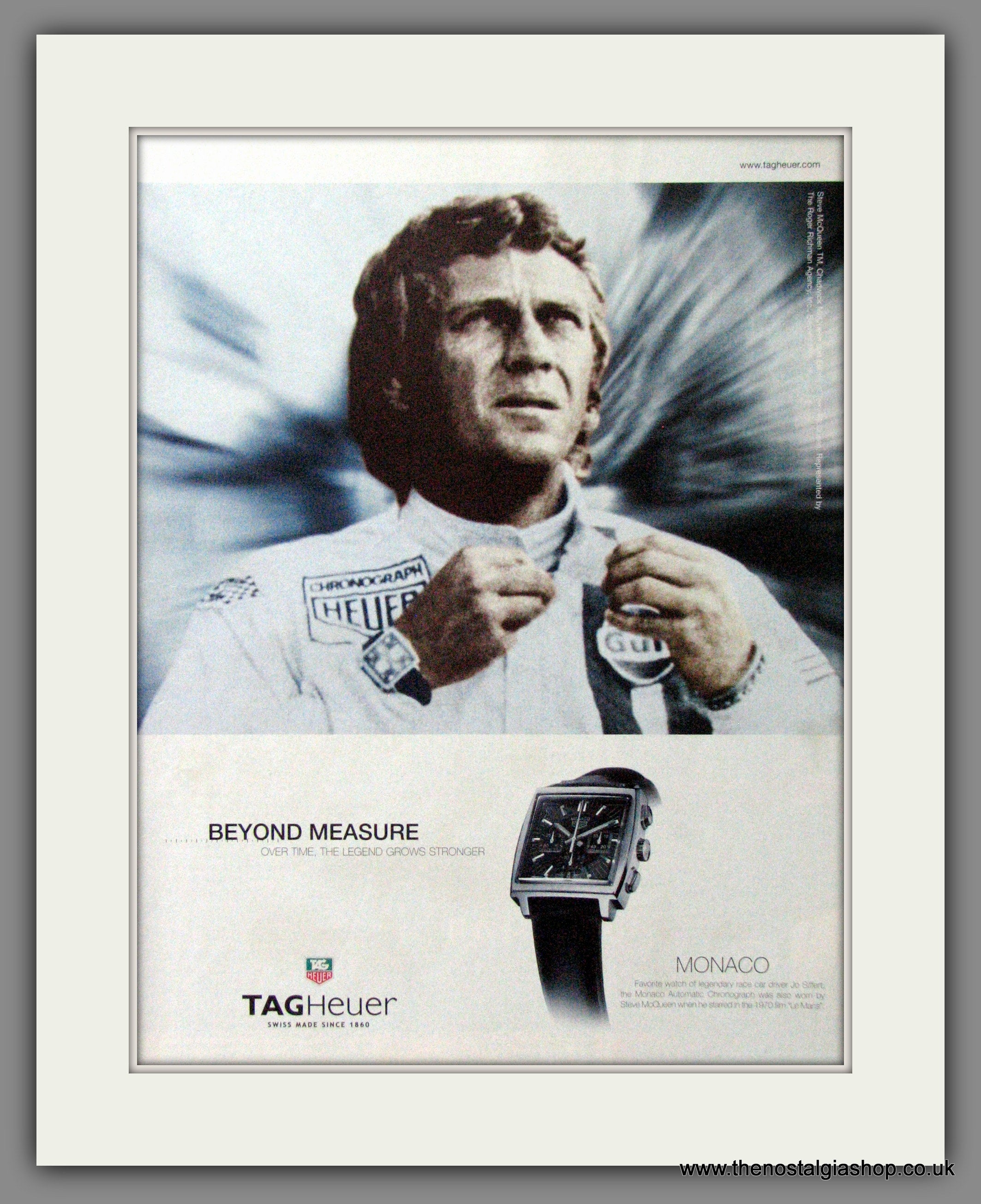 Steve mcqueen tag hot sale heuer watch