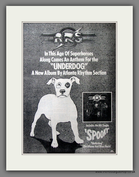 Atlanta Rhythm Section. Underdog. Original Advert 1979 (ref AD11547)