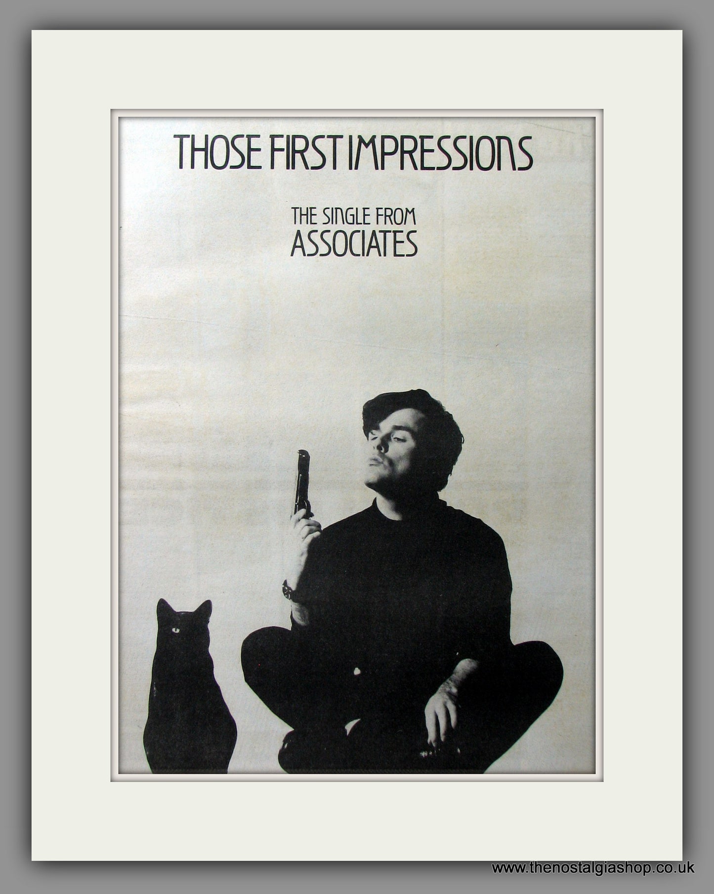 Associates (The). Those First Impressions. Original Advert 1984 (ref AD11551)