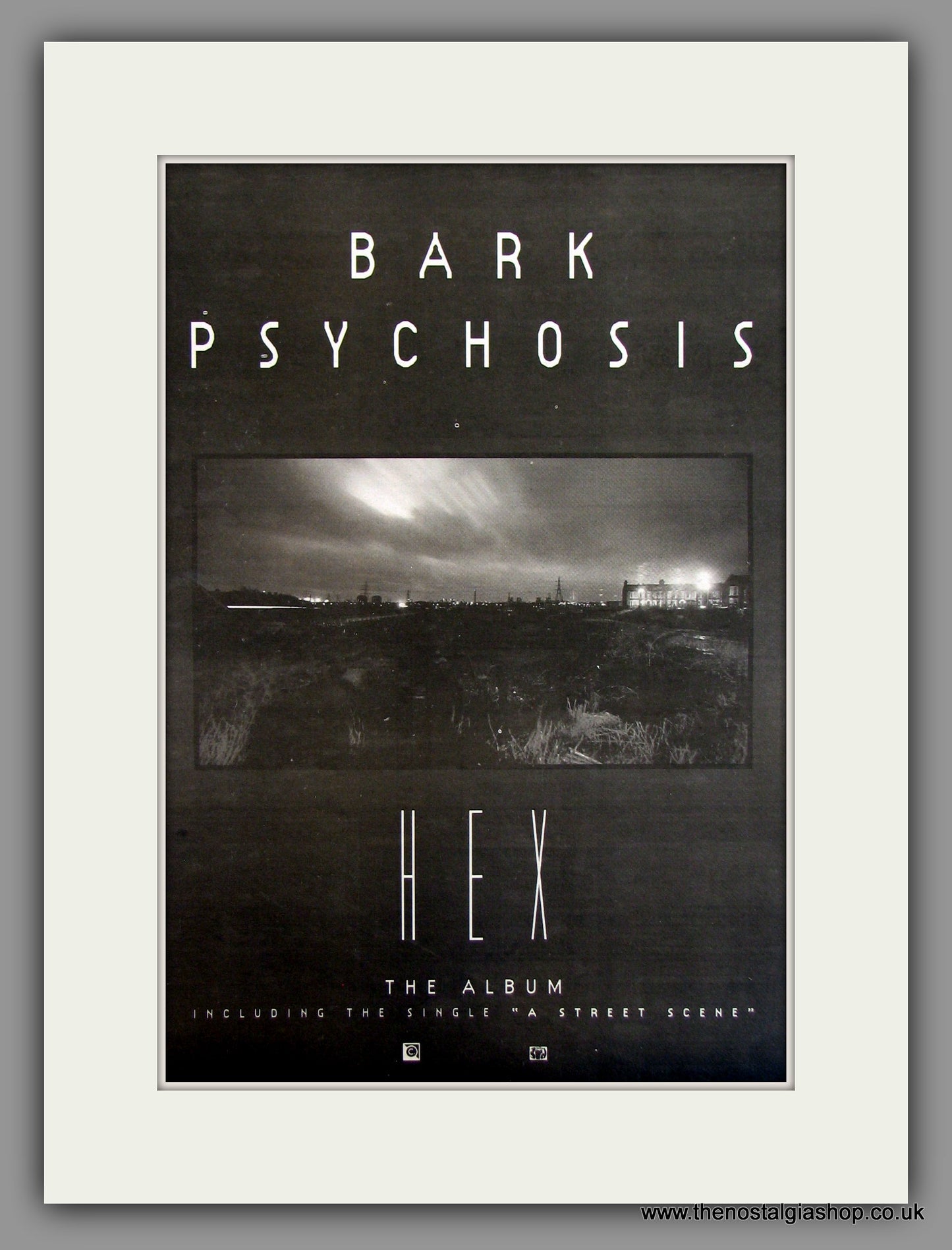 Bark Psychosis. Hex. Original Advert 1994 (ref AD11660)