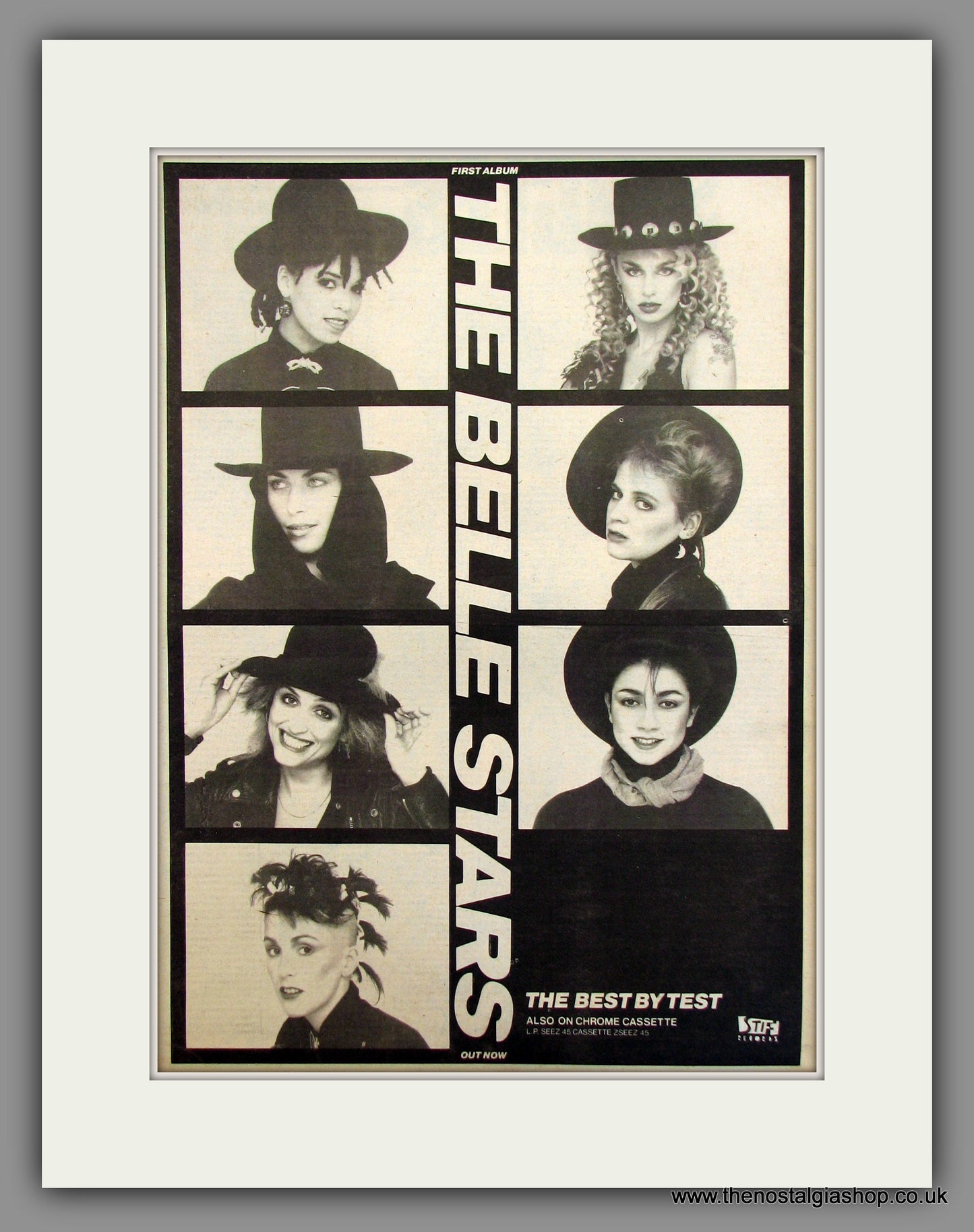 Bell Stars (The). The Best by Test. Original Advert 1983 (ref AD11669)