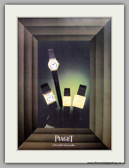 Piaget Watches. Original Advert 1979 (ref AD7979)