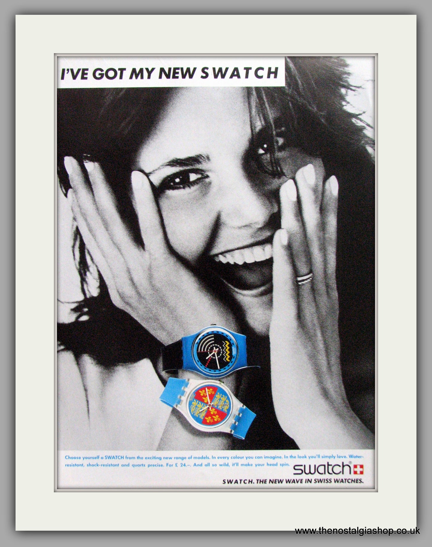 Swatch Watches. Original Advert 1986 (ref AD7982)