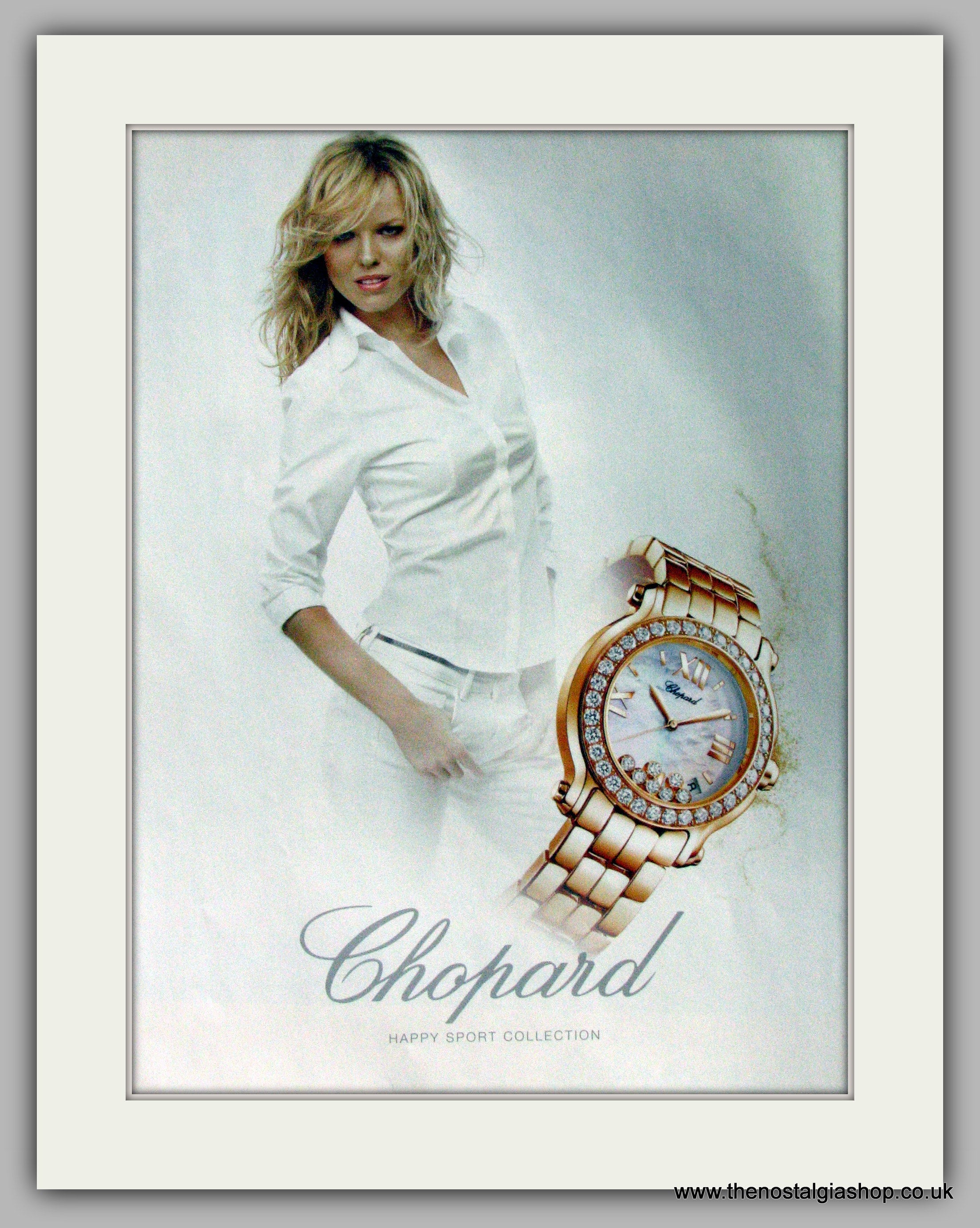 Chopard Watches. Original Advert 2009 ref AD50117