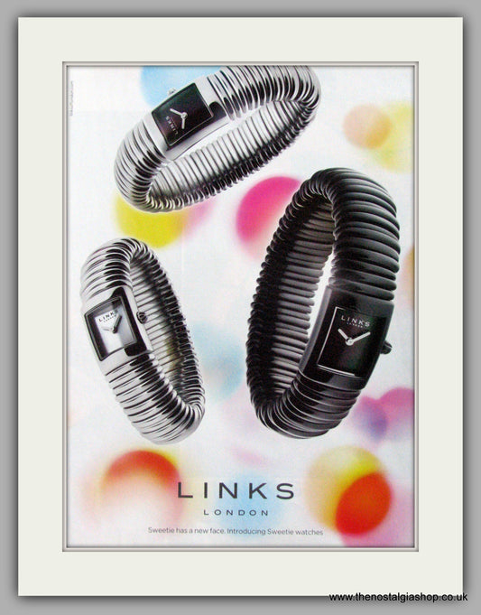 Links London Sweetie Watches. Original Advert 2009 (ref AD50136)