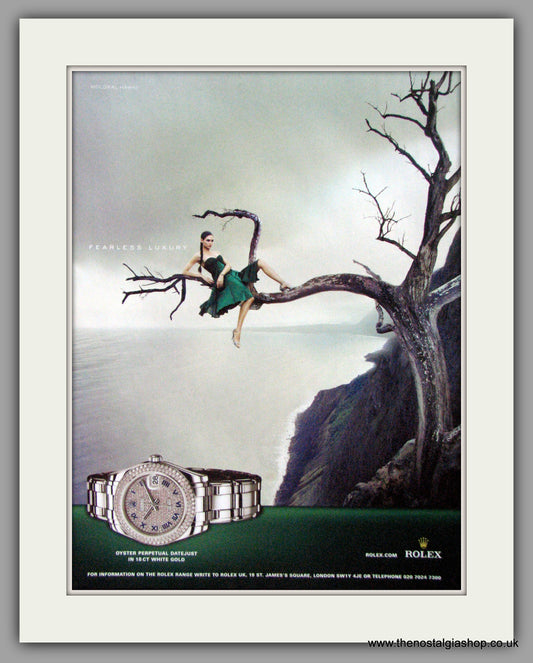 Rolex Oyster Perpetual. Original Advert 2007 (ref AD50151)