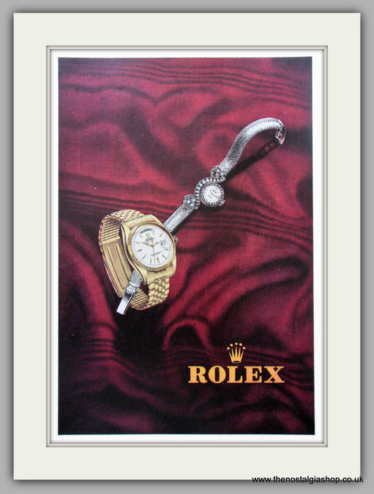 Rolex Watches Original Advert 1960 (ref AD7015)